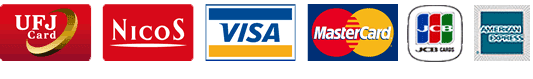 UFJ NICOS VISA MasterCard JCB AMERICAN EXPRESS